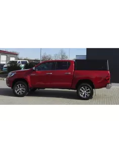Hardtop Contour noir/ lisse sans fenêtre latérale Toyota Hilux Revo