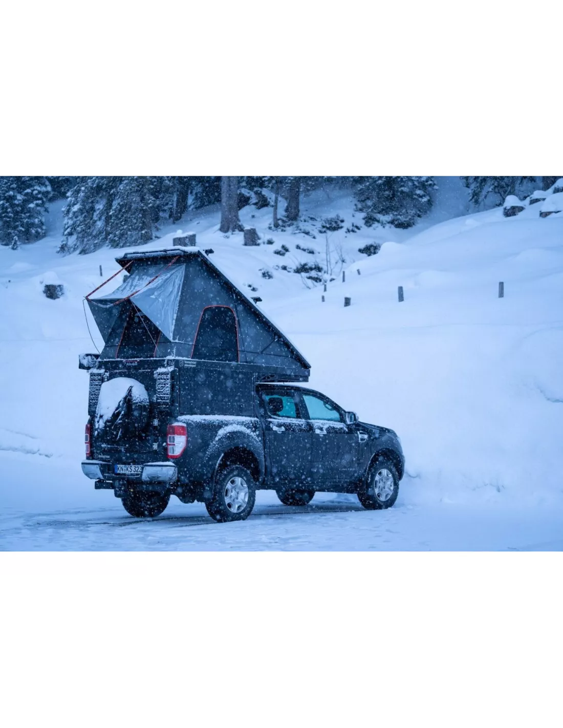 Hardtop Canopy Camper Ford Ranger DC 2012-2022 Alu-Cab ALU CAB -