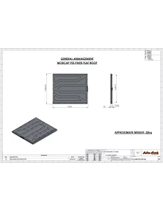 ModCAP Toit de Hardtop pour benne 5 5' Alu-Cab ALU CAB - accessoire 2