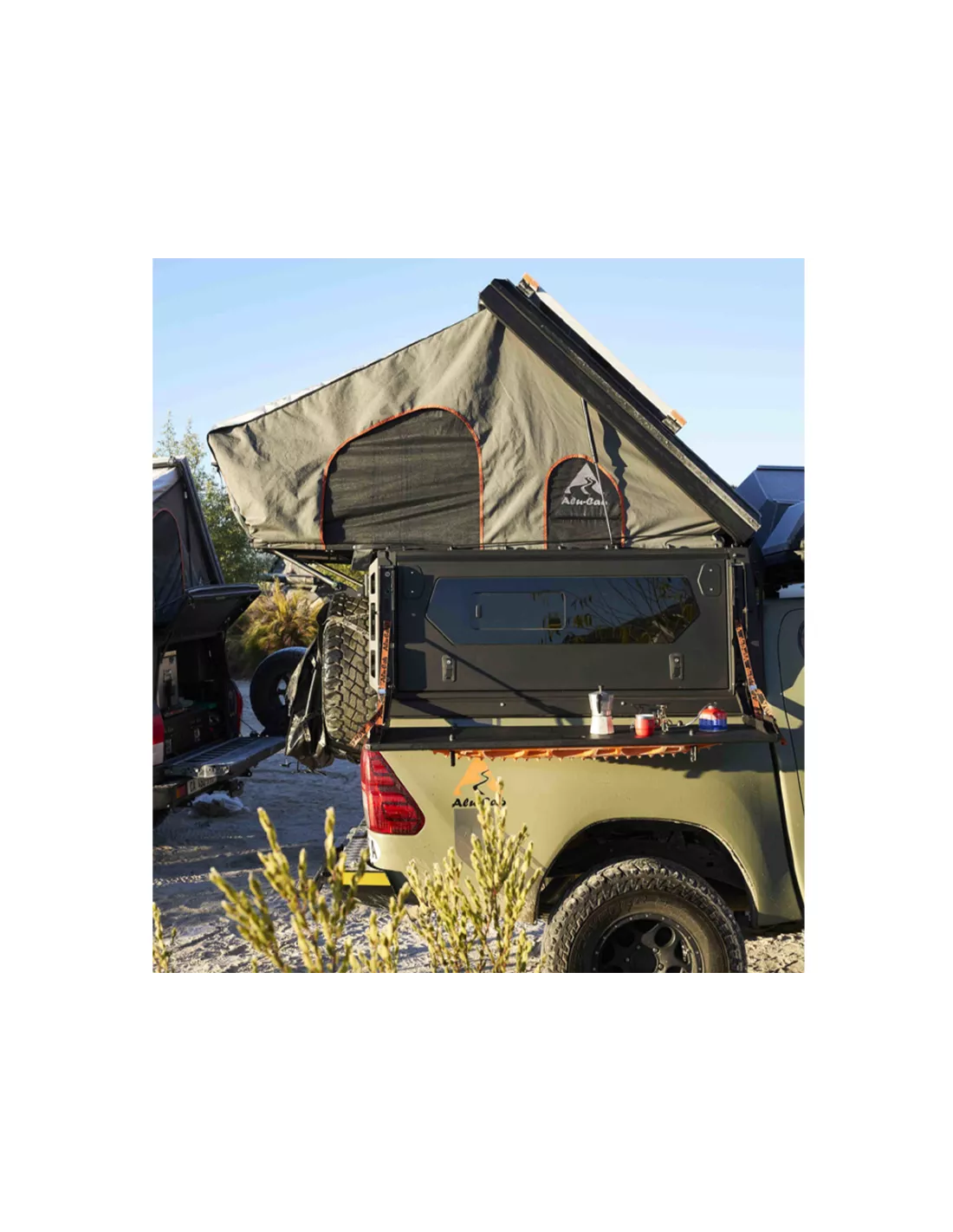 Kit de conversion Alu-Cab ModCAP en Compact Camper ALU CAB -