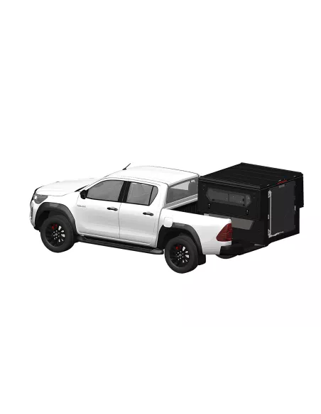 Plateforme ModCAP Alu-Cab Drive Off pour double cabine ALU CAB -