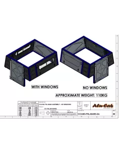 ModCAP Base XC avec fenêtres Alu-Cab ALU CAB - accessoire 4x4 2