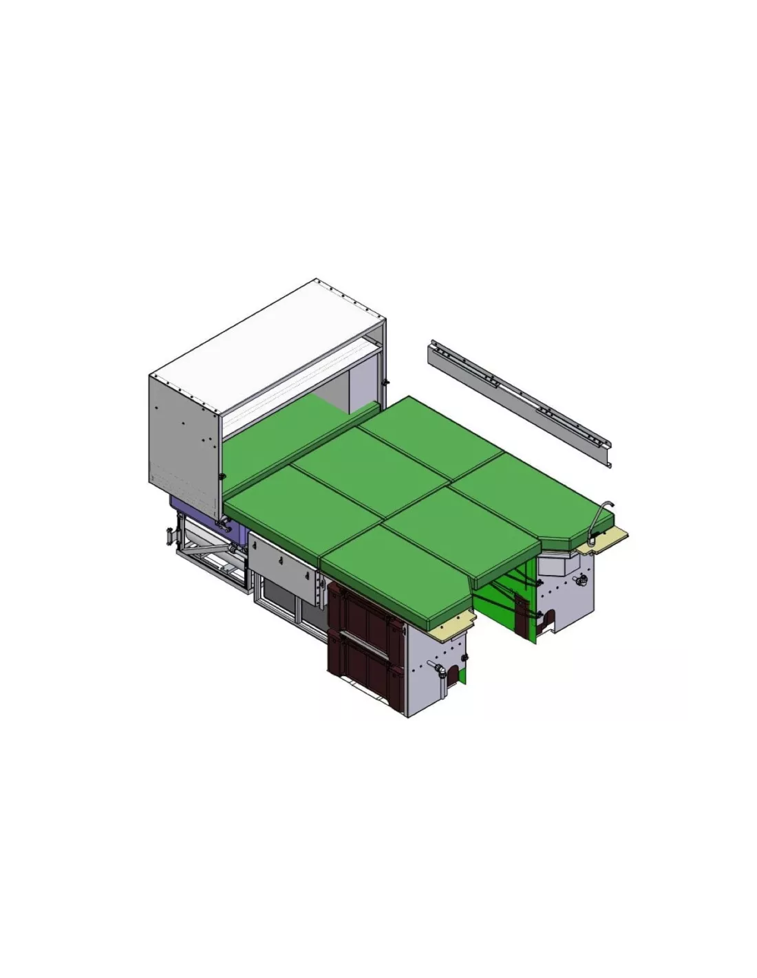 Cellule Khaya Camper Family Alu-Cab ALU CAB - accessoire 4x4