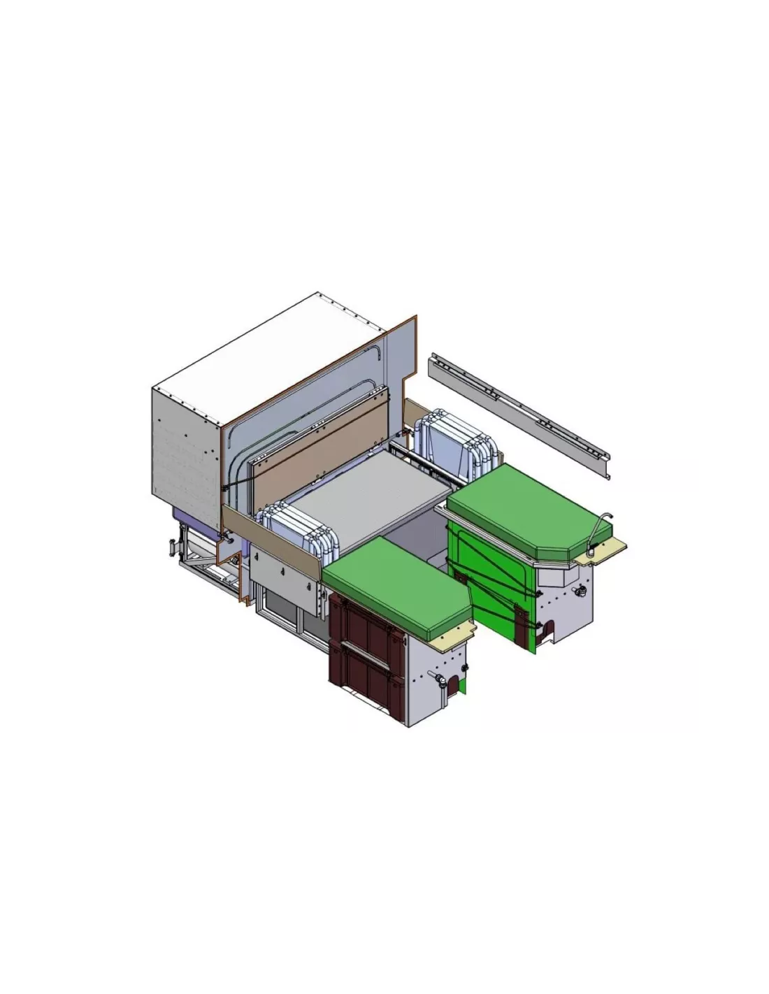 Cellule Khaya Camper Family Alu-Cab ALU CAB - accessoire 4x4
