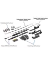 Tailgate Assist Ford Ranger 2012-2019 - Dubbele assistentiecilinders van