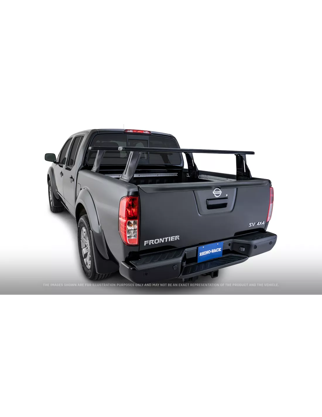Kit 2 Wirbel-Baby-Bars-Systemerkennung Nissan Navara NP300
