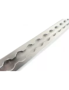 Rail arrimage Aero encastrable aluminium anodise 1000mm DTC PARTS - 2