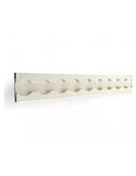 Rail arrimage Aero encastrable aluminium anodise 2000mm DTC PARTS -