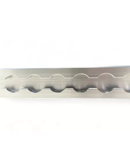Rail arrimage Aero encastrable aluminium anodise 2000mm DTC PARTS -