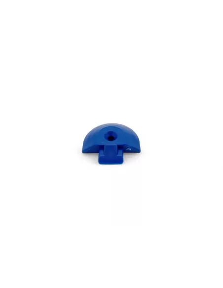 Embout plastique bleu pour rail Aero semi circulaire DTC PARTS -