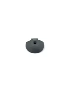 Embout plastique gris pour rail Aero semi circulaire DTC PARTS - 2