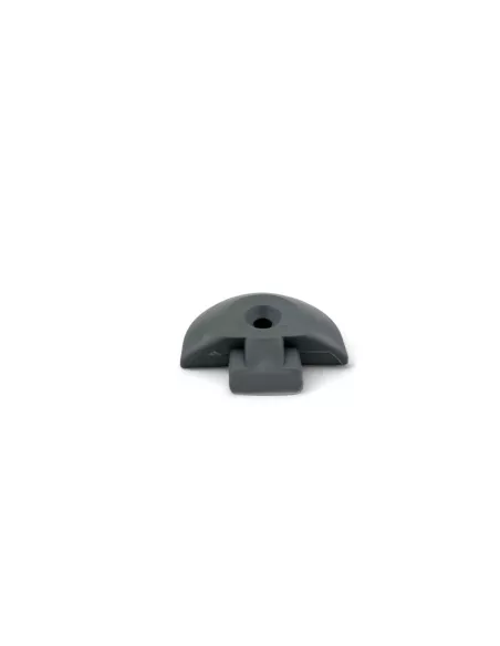 Embout plastique gris pour rail Aero semi circulaire DTC PARTS -
