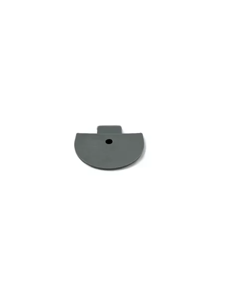 Embout plastique gris pour rail Aero semi circulaire DTC PARTS -