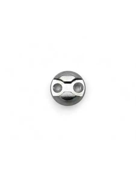 Plaquette simple ancrage Aero aluminium anodise DTC PARTS -