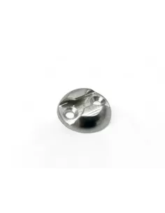 Plaquette simple ancrage Aero aluminium anodise DTC PARTS - 2
