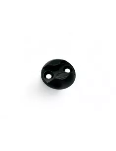 Plaquette simple ancrage Aero aluminium anodise noir DTC PARTS - 2