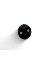 Plaquette simple ancrage Aero aluminium anodise noir DTC PARTS -