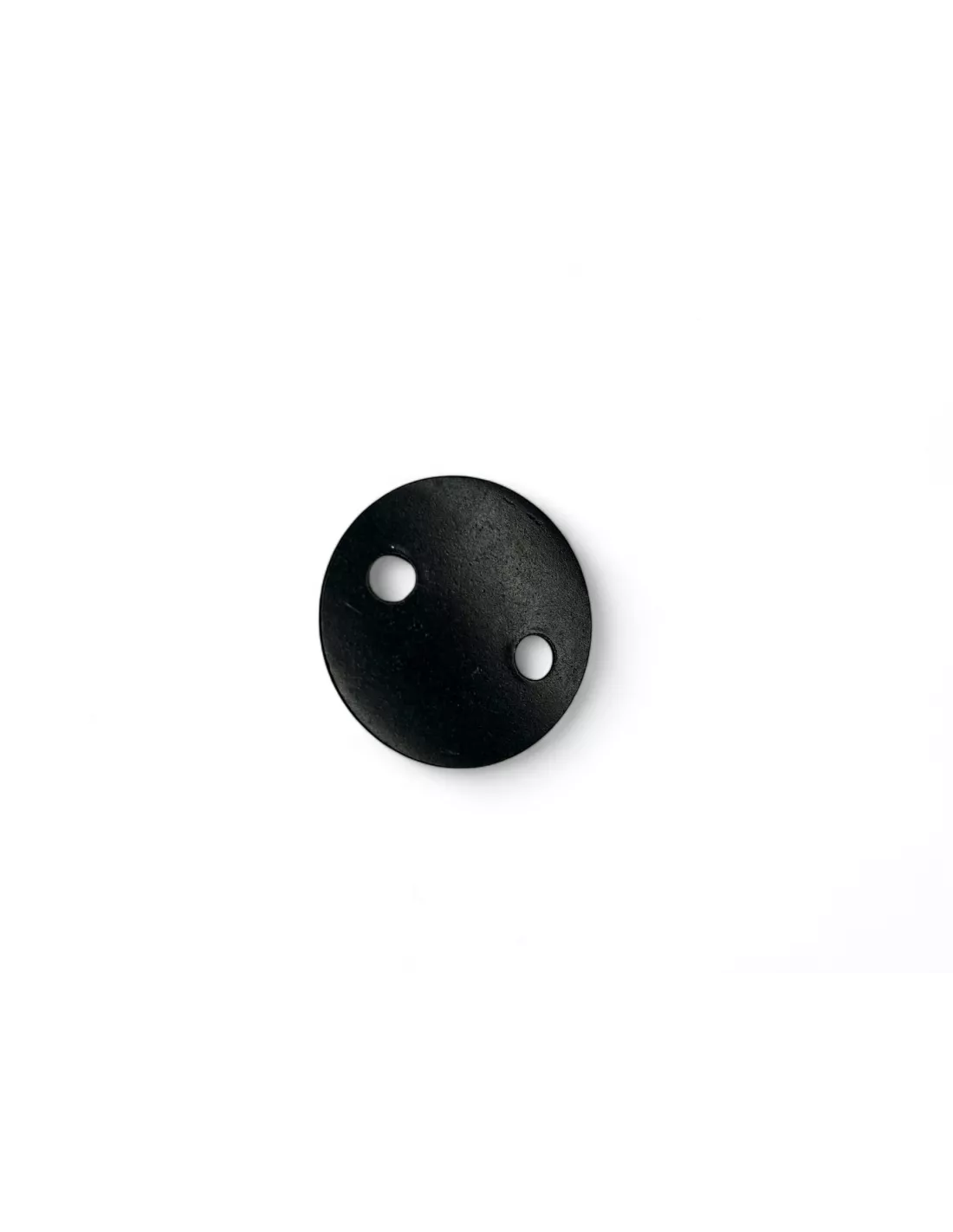 Plaquette simple ancrage Aero aluminium anodise noir DTC PARTS -