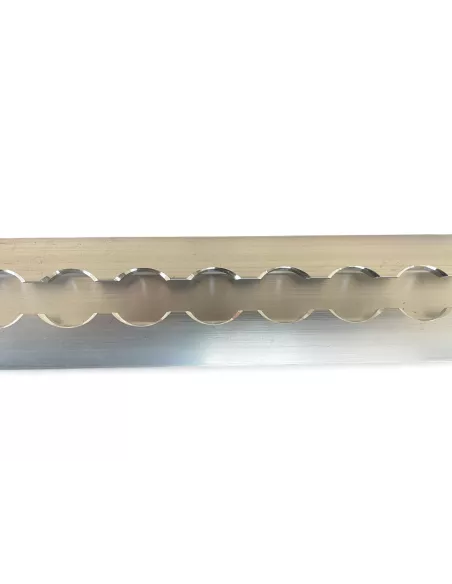 Rail arrimage Aero semi circulaire aluminium anodise 1000mm DTC PARTS