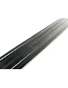 Rail arrimage Aero semi circulaire aluminium anodise noir 1000mm DTC