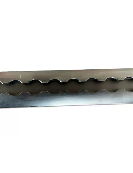 Rail arrimage Aero semi circulaire aluminium anodise noir 1000mm DTC