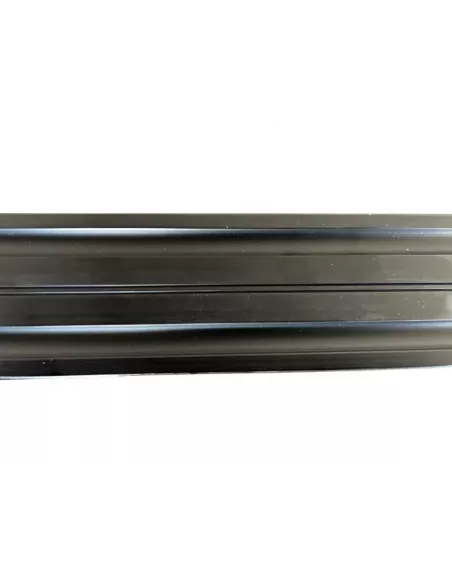 Rail arrimage Aero semi circulaire aluminium anodise noir 1000mm DTC
