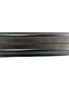 Schienenbekämpfung Aero halbkreisförmiger Aluminiumanodise schwarz 1000mm DTC