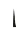 Rail arrimage Aero semi circulaire aluminium anodise noir 1000mm DTC