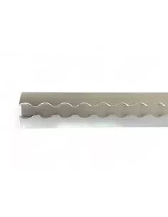 Rail arrimage Aero semi circulaire aluminium anodise 2000m DTC PARTS