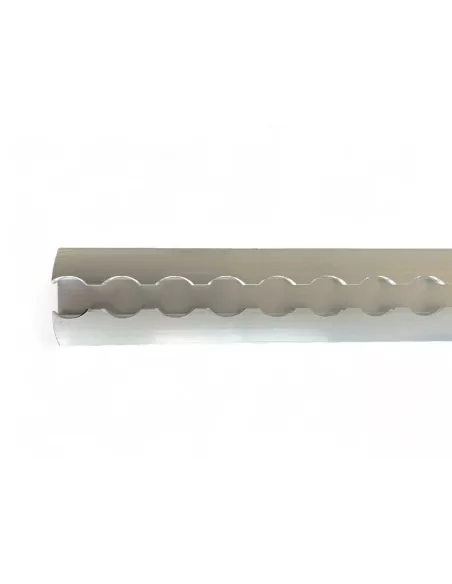 Rail arrimage Aero semi circulaire aluminium anodise 2000m DTC PARTS