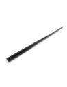 Rail arrimage Aero semi circulaire aluminium anodise noir 2000mm DTC