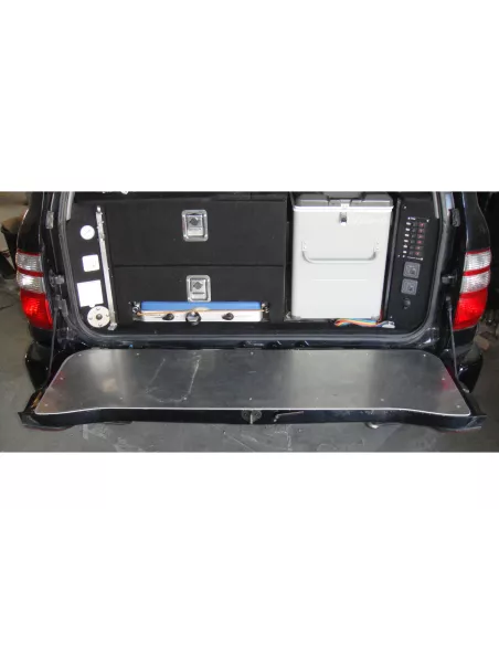 Protection de hayon en aluminium de 2.5mm pour Toyota Land Cruiser
