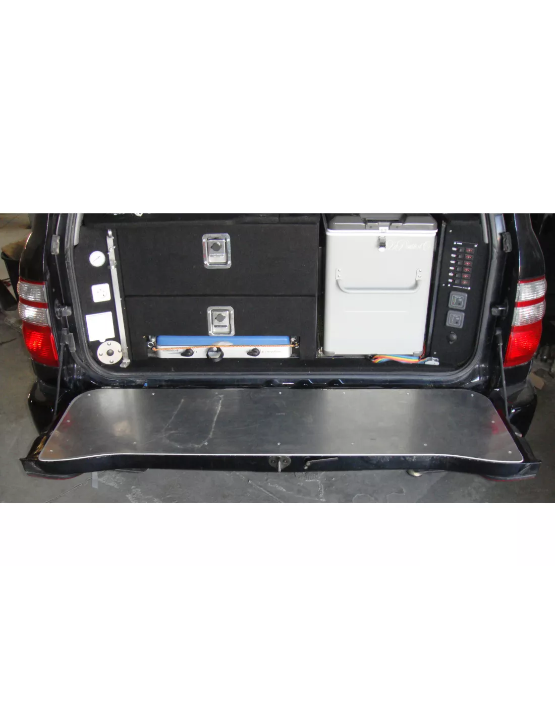 Aluminium-Heckklappenschutz 2.5mm Für Toyota Land Cruiser