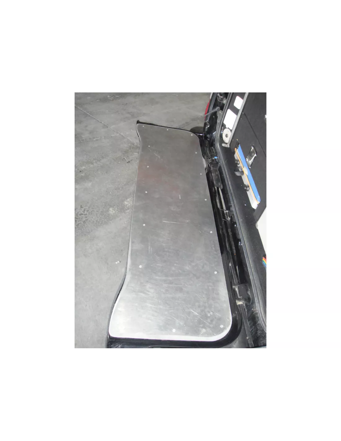 Protection de hayon en aluminium de 2.5mm pour Toyota Land Cruiser