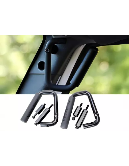 Poignée de maintien sur montant de pare brise pour Jeep Wrangler JK -