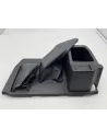 Zentrale Konsole leerer Tasche mit der Threadhebel mit Tür