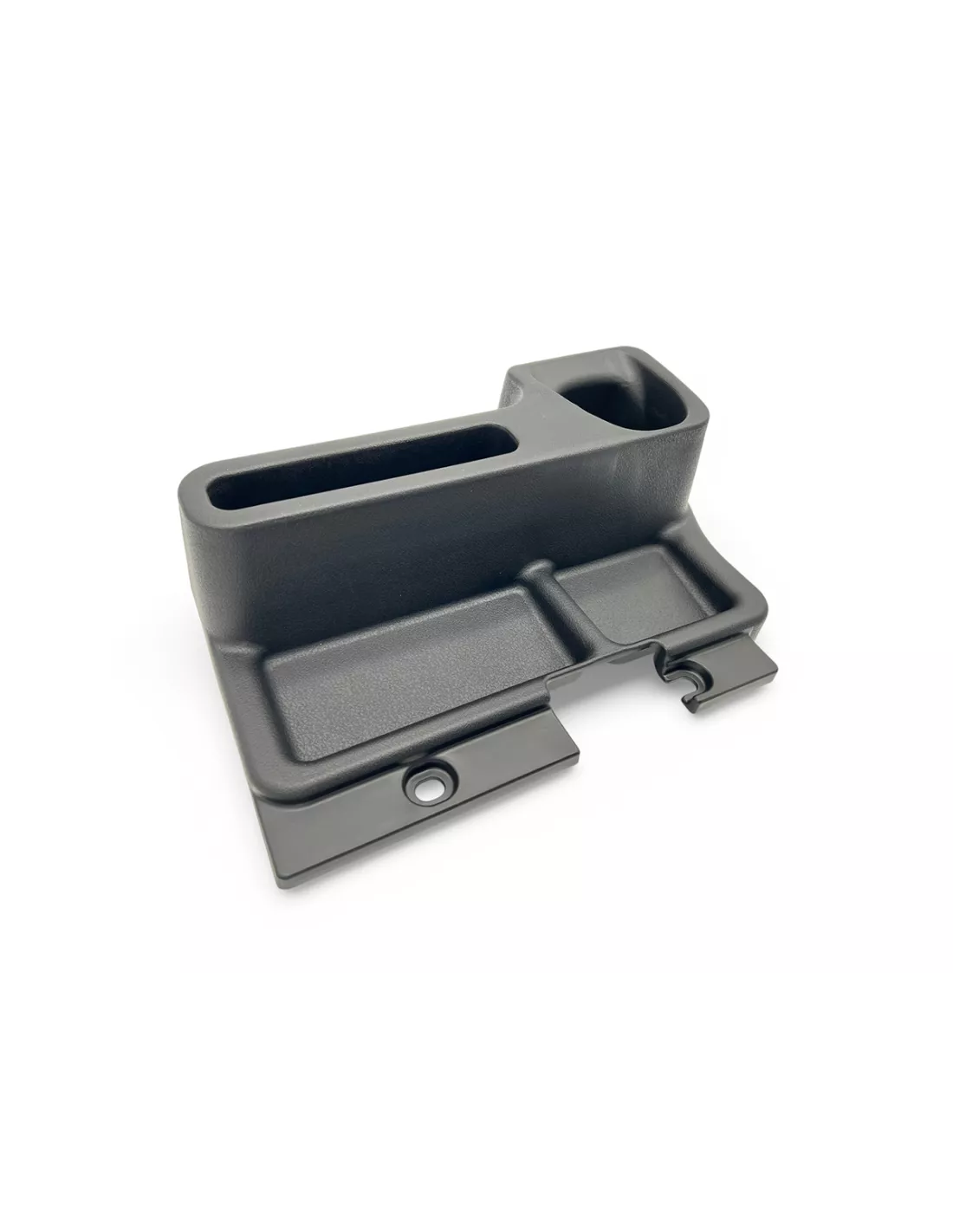 Console centrale vide poche autour levier de vitesse avec porte