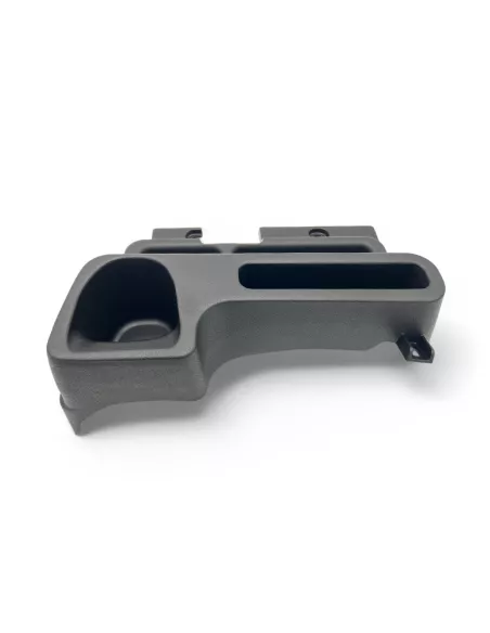 Console centrale vide poche autour levier de vitesse avec porte