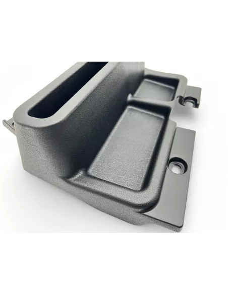 Console centrale vide poche autour levier de vitesse avec porte