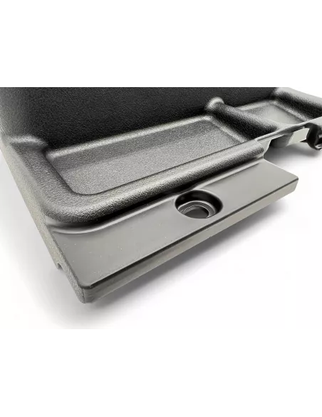 Console centrale vide poche autour levier de vitesse avec porte