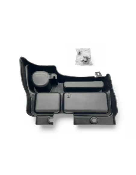 Console centrale vide poche autour levier de vitesse avec porte