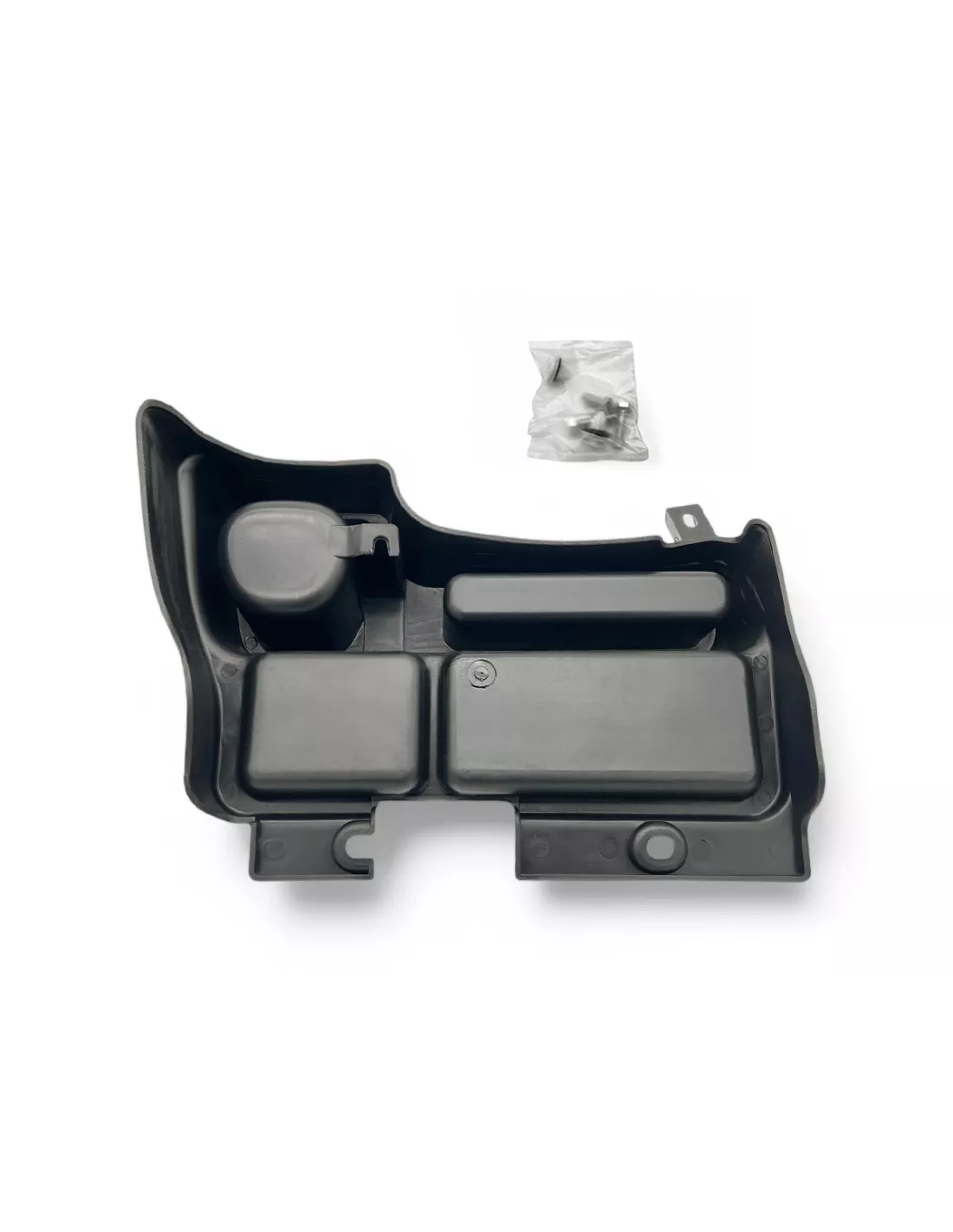 Console centrale vide poche autour levier de vitesse avec porte