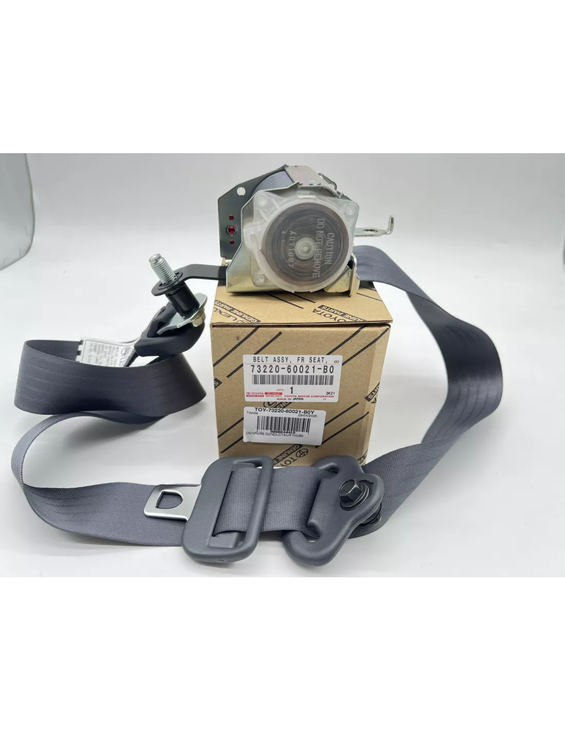 Ceinture de sécurité grise avant gauche conducteur HDJ80 TOYOTA -