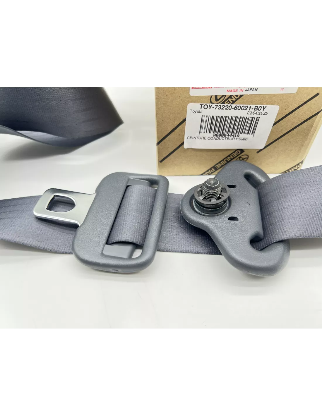 Sicherheitsgurt grau vorne links treiber hdj80 TOYOTA -
