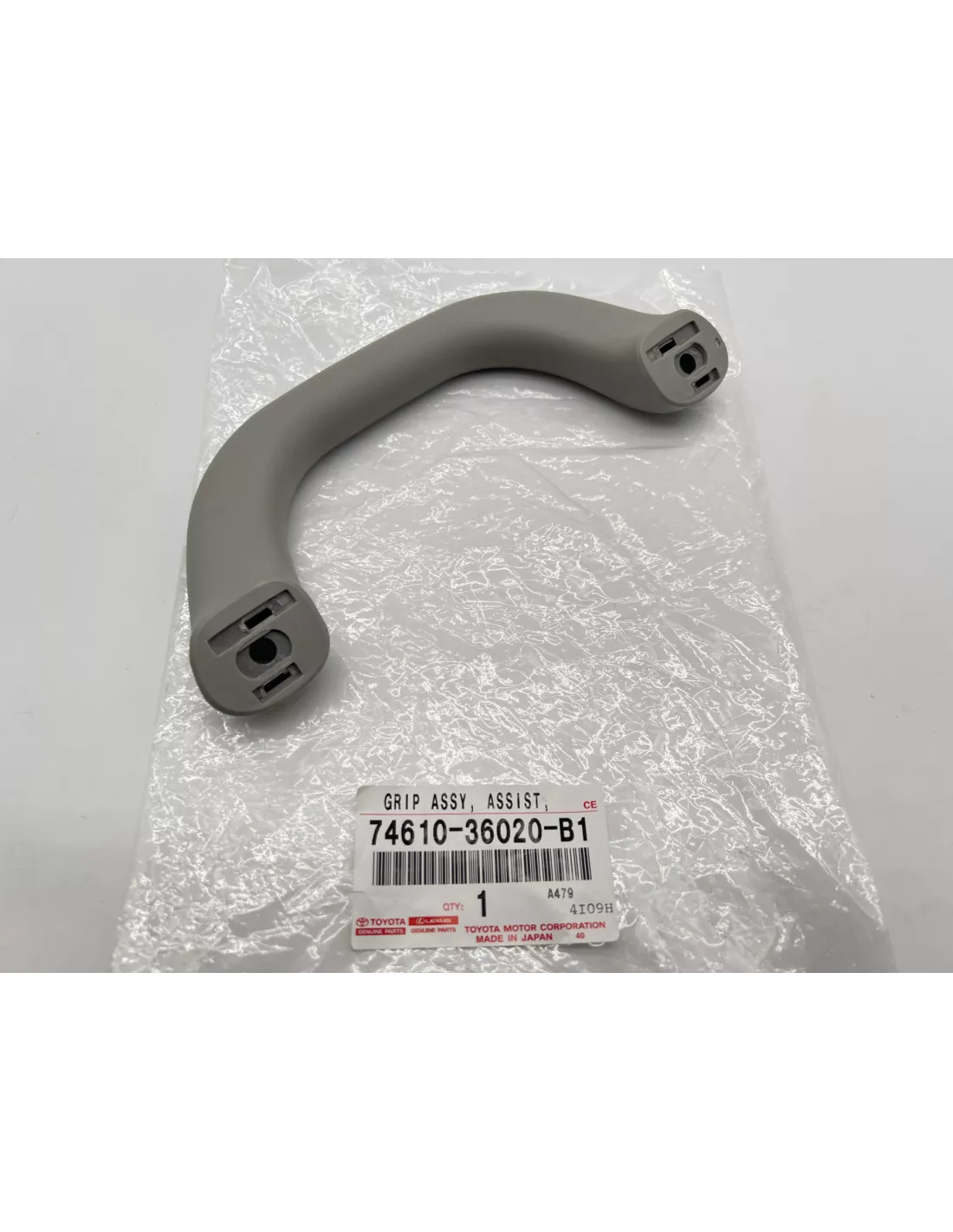 Poignée intérieure de montant de pare brise grise HDJ80 TOYOTA -