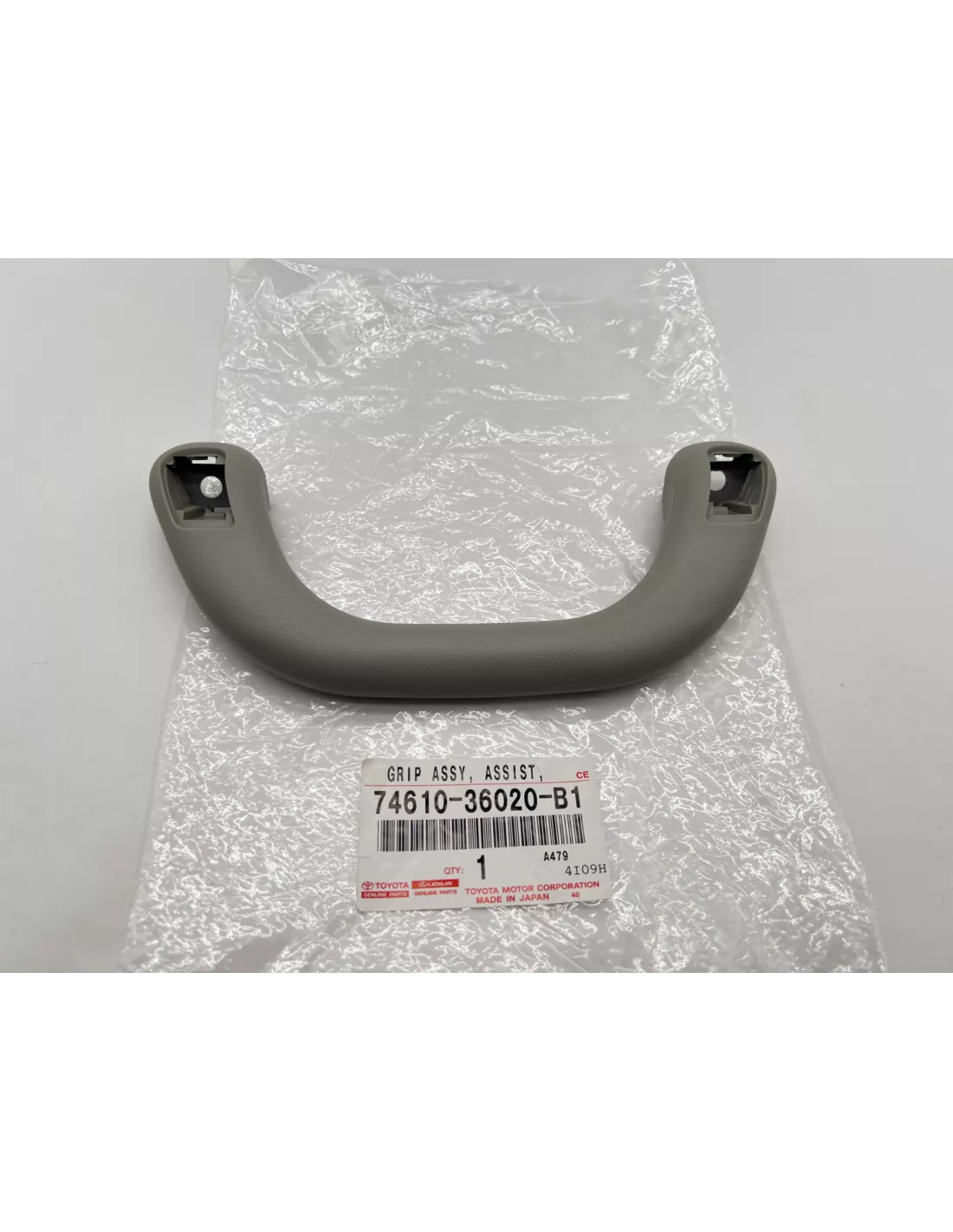 Poignée intérieure de montant de pare brise grise HDJ80 TOYOTA -