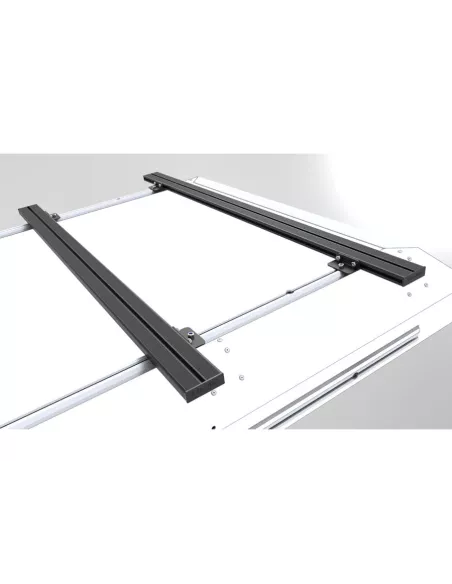 Pieds pour barres de toit transversales 00 mm en noir Alu-Cab ALU CAB