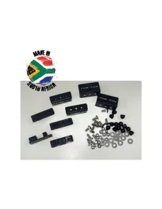 Pieds pour barres de toit transversales 40mm noir Alu-Cab ALU CAB -