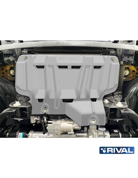 Plaque de protection radiateur RIVAL alu 6mm Ford Ranger 2023+