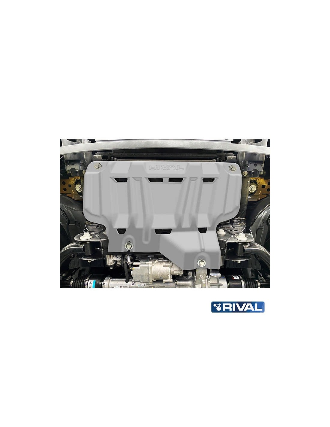 Protection inférieure avant alu 6mm Ford Ranger 2023+